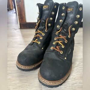 Black Work Boots